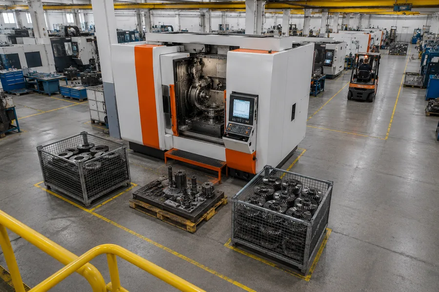 Equipamento de usinagem CNC